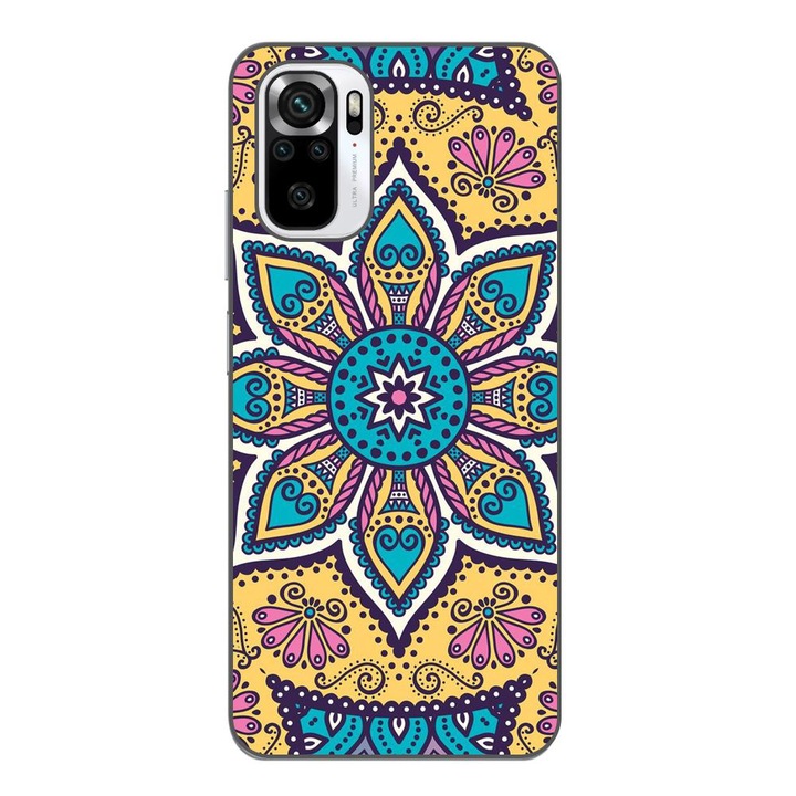 Husa compatibila cu Xiaomi Poco M5s Silicon Gel Tpu Model Mandala Twilight