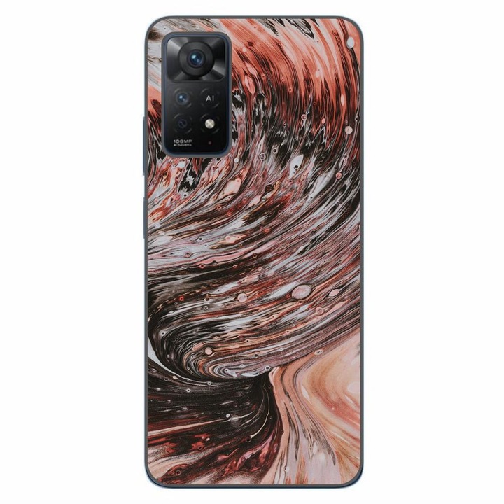 Капак, съвместим с Xiaomi Redmi Note 11 Pro 4G, 5G Silicon Gel Tpu Модел Copper Stream