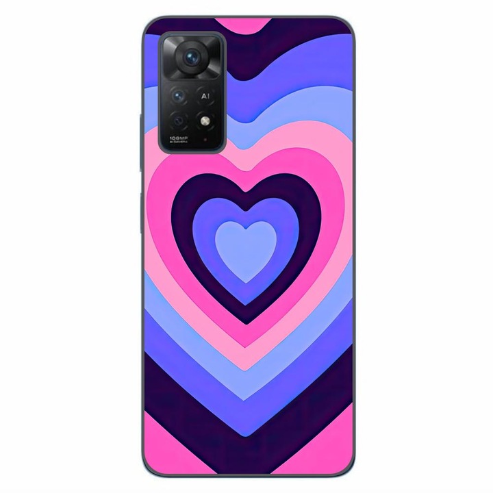 Калъф, съвместим с Xiaomi Redmi Note 11 Pro 4G, 5G Silicon Gel Tpu Модел Powerpuff Girls Heart Candy Mix