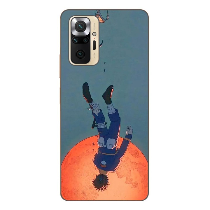 Husa compatibila cu Xiaomi Redmi Note 10 Pro Silicon Gel Tpu Model Obito Uchiha