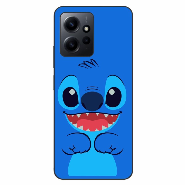 Husa compatibila cu Xiaomi Redmi Note 12 4G Silicon Gel Tpu Model Stitch Happy