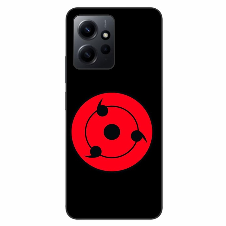 Husa compatibila cu Xiaomi Redmi Note 12 4G Silicon Gel Tpu Model Sharingan