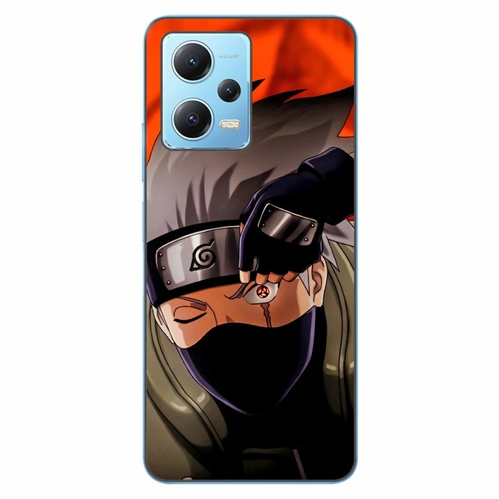 Husa compatibila cu Xiaomi Redmi Note 12 5G Silicon Gel Tpu Model Hatake the Copy Ninja