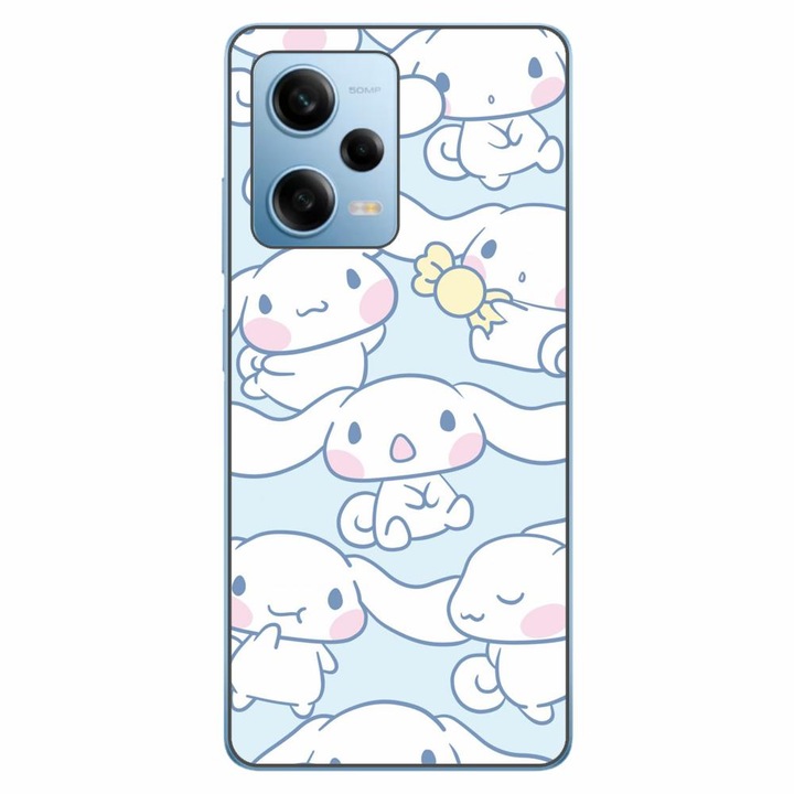 Кейс съвместим с Xiaomi Redmi Note 12 Pro 5G силиконов гел Tpu модел Cinnamoroll