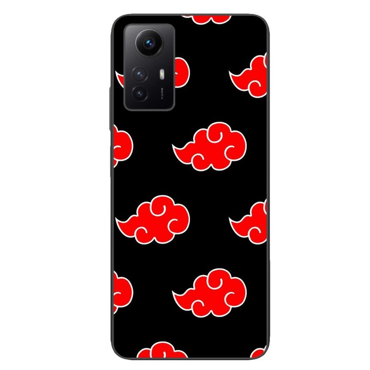 Калъф, съвместим с Xiaomi Redmi Note 12s Silicon Gel Tpu Модел Akatsuki Pattern