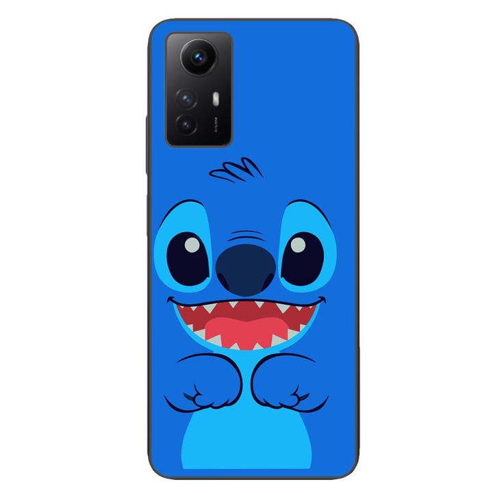 Капак, съвместим с Xiaomi Redmi Note 12s Silicon Gel Tpu Model Stitch Happy