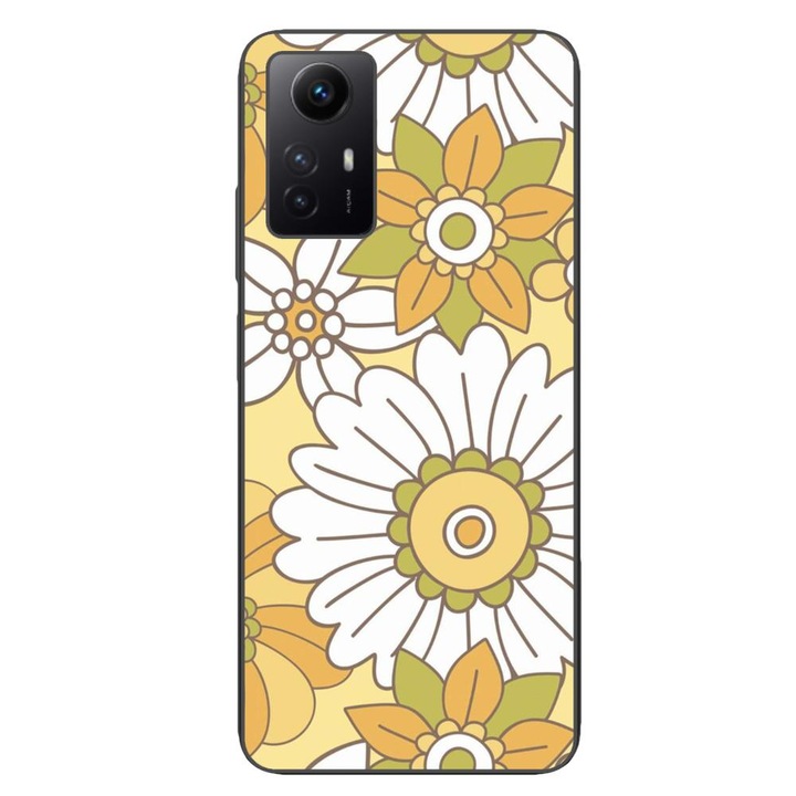 Кейс съвместим с Xiaomi Redmi Note 12s Silicon Gel Tpu Модел Pastel Garden
