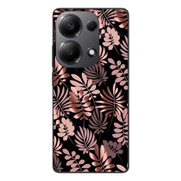 Husa compatibila cu Xiaomi Redmi Note 13 Pro 4G Silicon Gel Tpu Model Bronze Paradise