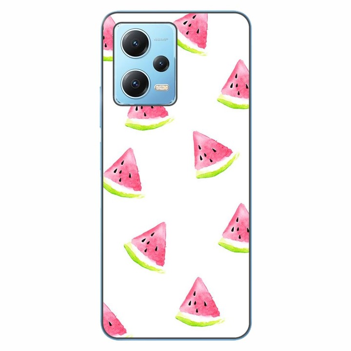 Husa compatibila cu Xiaomi Redmi Note 12 5G Silicon Gel Tpu Model Summer Slices