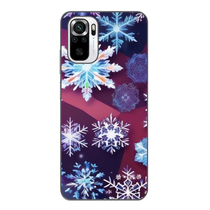 Кейс, съвместим с модел Xiaomi Poco M5s Silicone Gel Tpu Ice Flakes