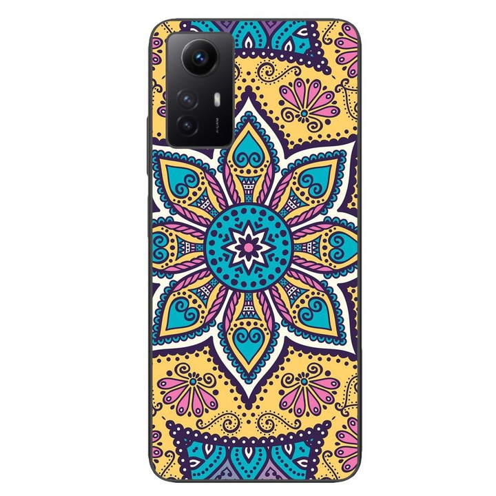 Husa compatibila cu Xiaomi Redmi Note 12s Silicon Gel Tpu Model Mandala Twilight