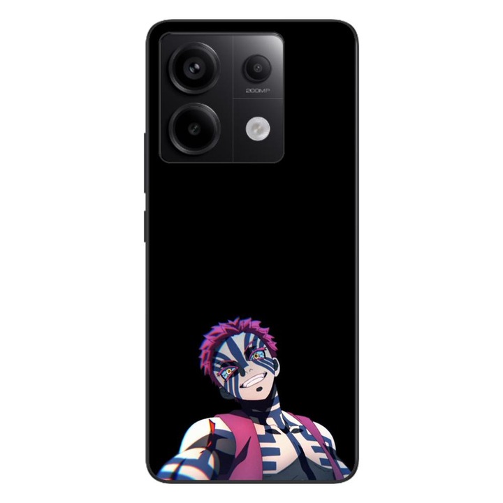 Husa compatibila cu Xiaomi Redmi Note 13 Pro 5G Silicon Gel Tpu Model Demon Slayer Akaza