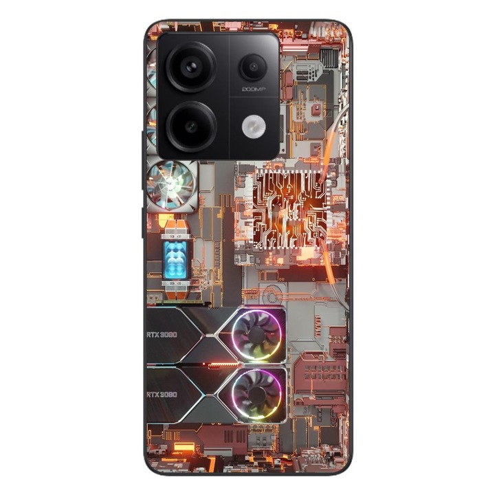 Капак, съвместим с дънна платка на Xiaomi Redmi Note 13 Pro 5G Silicon Gel Tpu