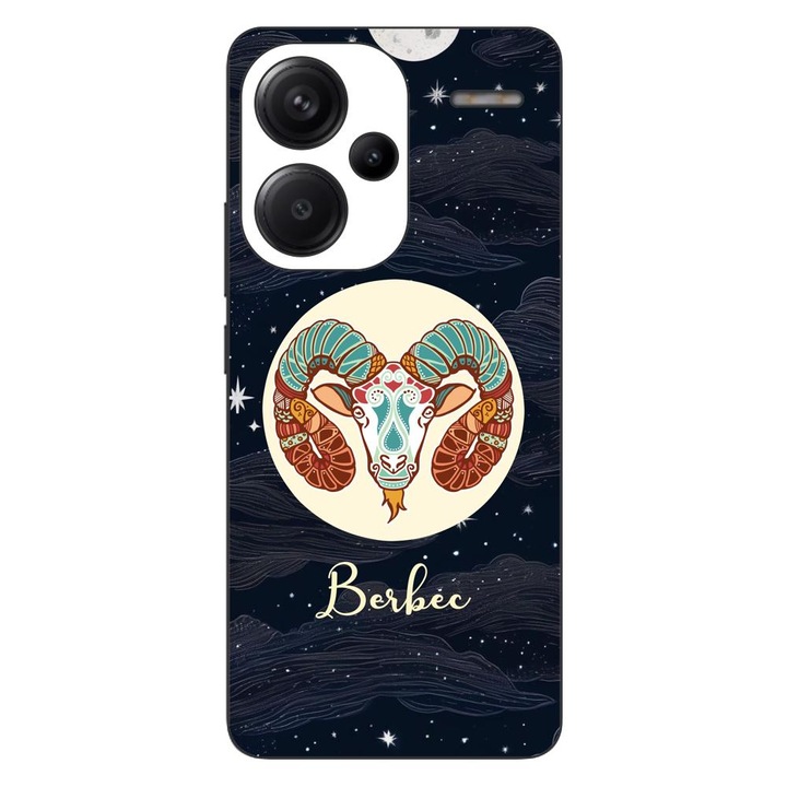 Husa compatibila cu Xiaomi Redmi Note 13 Pro Plus Silicon Gel Tpu Model Horoscop Berbec