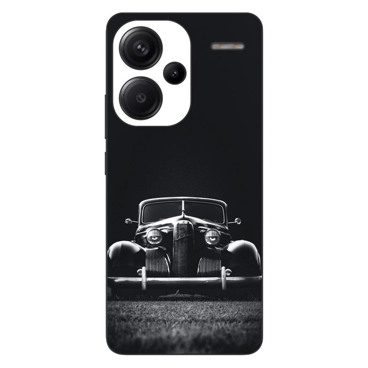 Husa compatibila cu Xiaomi Redmi Note 13 Pro Plus Silicon Gel Tpu Model Old Car