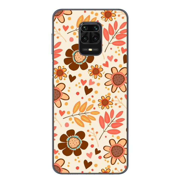 Husa compatibila cu Xiaomi Redmi Note 9 Pro Silicon Gel Tpu Model Loving Autumn