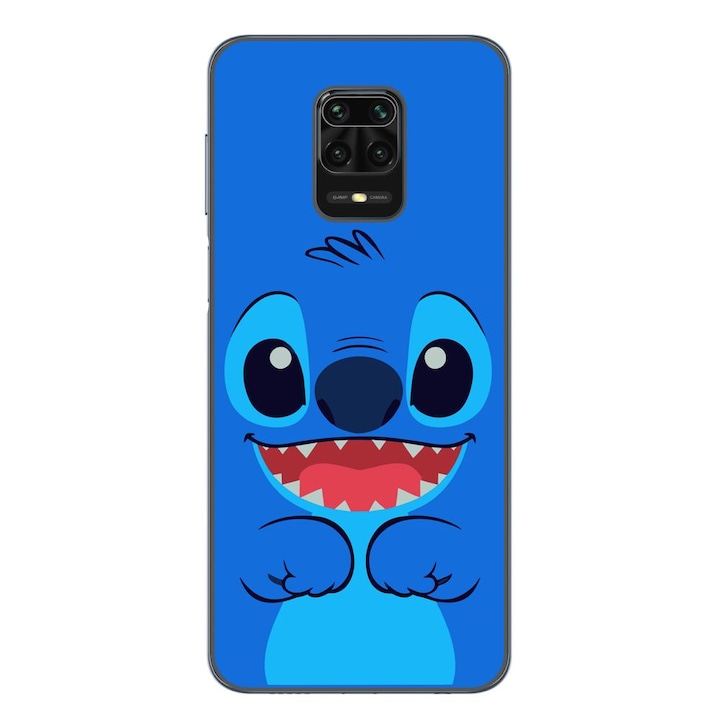 Husa compatibila cu Xiaomi Redmi Note 9 Pro Silicon Gel Tpu Model Stitch Happy