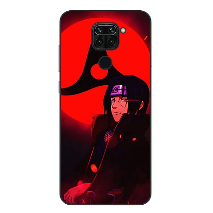 Husa compatibila cu Xiaomi Redmi Note 9 Silicon Gel Tpu Model Itachi Sharingan