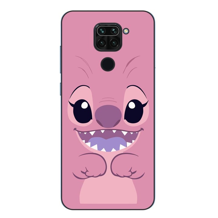 Husa compatibila cu Xiaomi Redmi Note 9 Silicon Gel Tpu Model Stitch Angel Happy