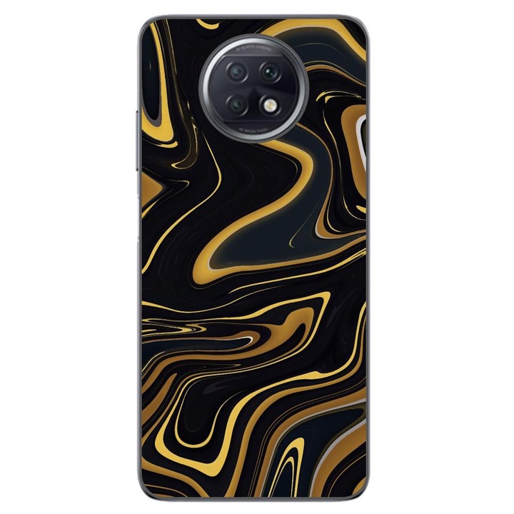 Калъф, Съвместим с Xiaomi Redmi Note 9T Silicone Gel Tpu Модел Acrylic Glow