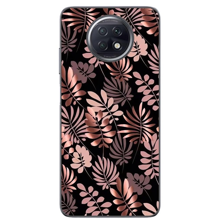 Husa compatibila cu Xiaomi Redmi Note 9T Silicon Gel Tpu Model Bronze Paradise