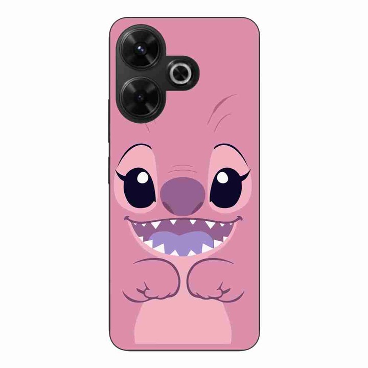 Калъф, За Xiaomi Redmi 13 4G Silicon Gel Tpu Stitch Angel Happy