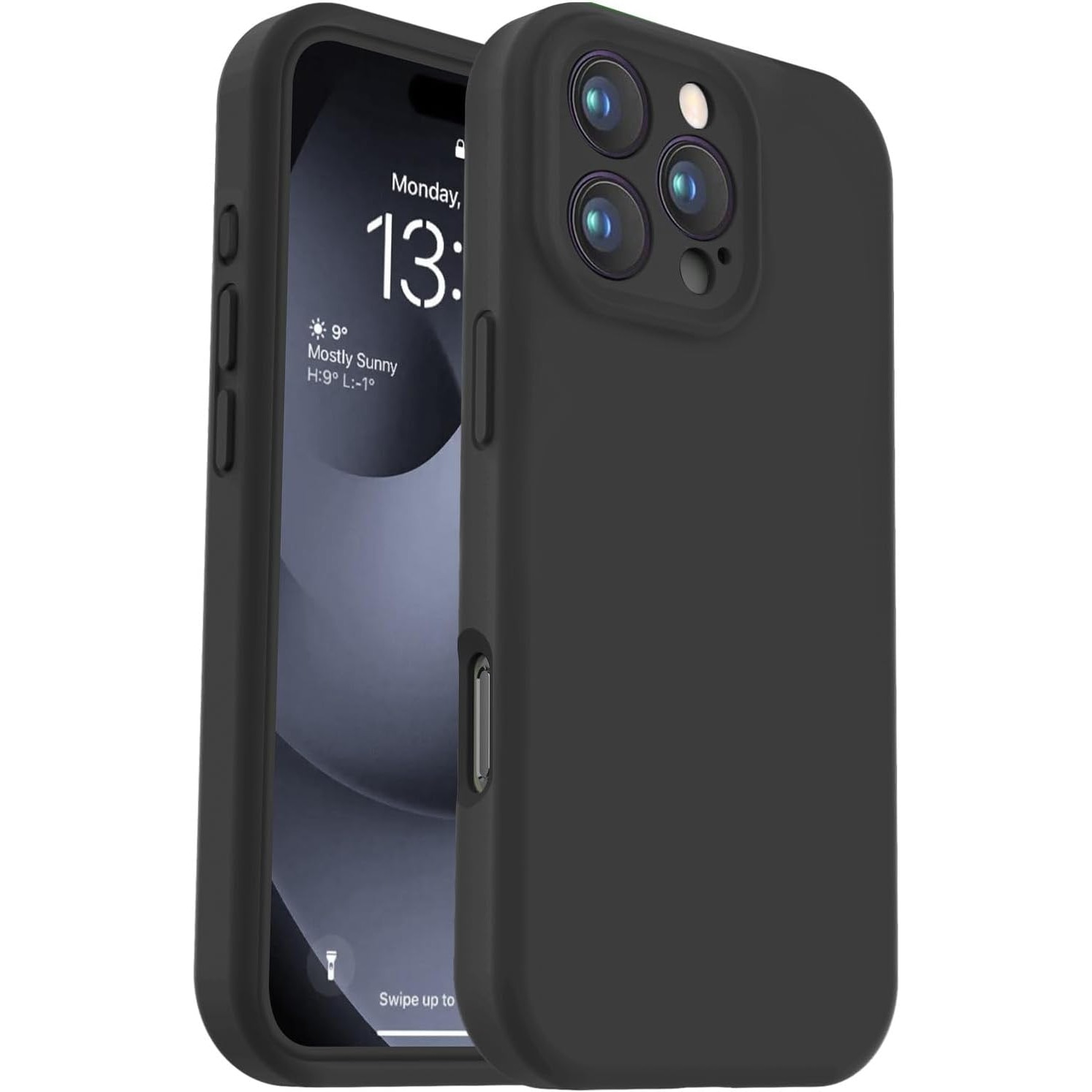 iPhone 16 Silicone Case with MagSafe - Black – iStudio