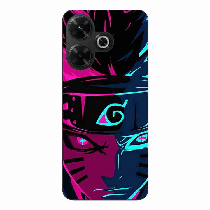 Husa compatibila cu Xiaomi Redmi 13 4G Silicon Gel Tpu Model Naruto Purple Sage Mode