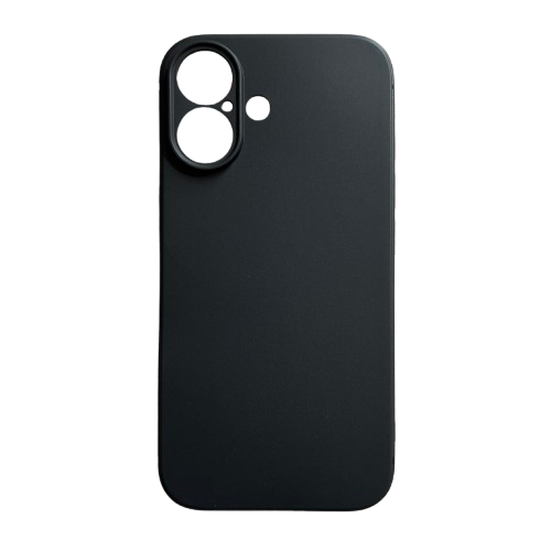 Husa Soft TPU Black compatibila cu iPhone 16