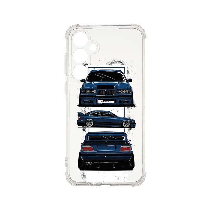 BestCase® Husa Anti Shock 1.5MM, Compatibila Cu Samsung Galaxy A55 5G, The BMW E36, Air Cushion Technology, AS 1446