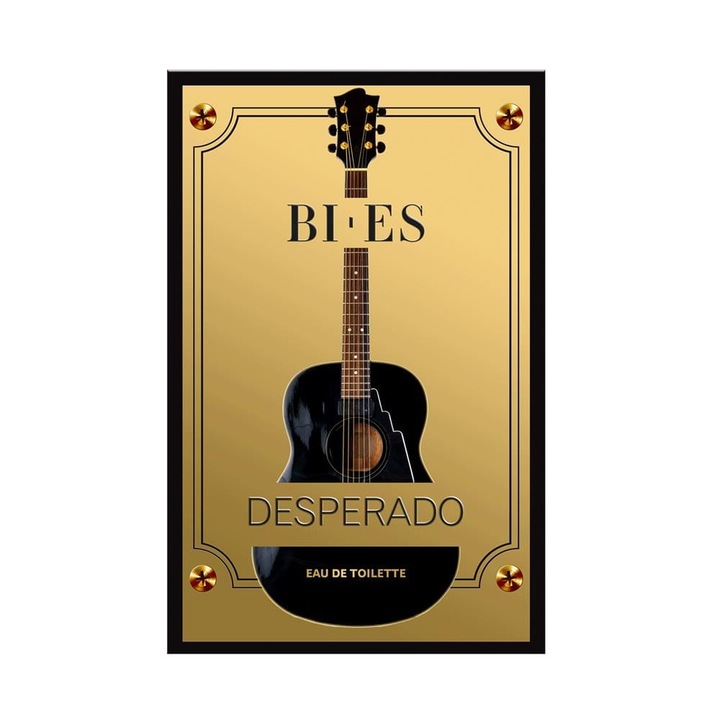 Eau de toilette parfüm férfiaknak DESPERADO, Bi-Es, 100 ml