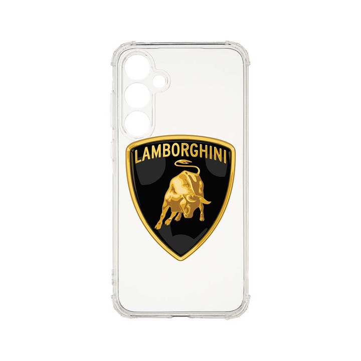 BestCase® Husa Anti Shock 1.5MM, Compatibila Cu Samsung Galaxy A55 5G, Lamborghini, Air Cushion Technology, AS 1775
