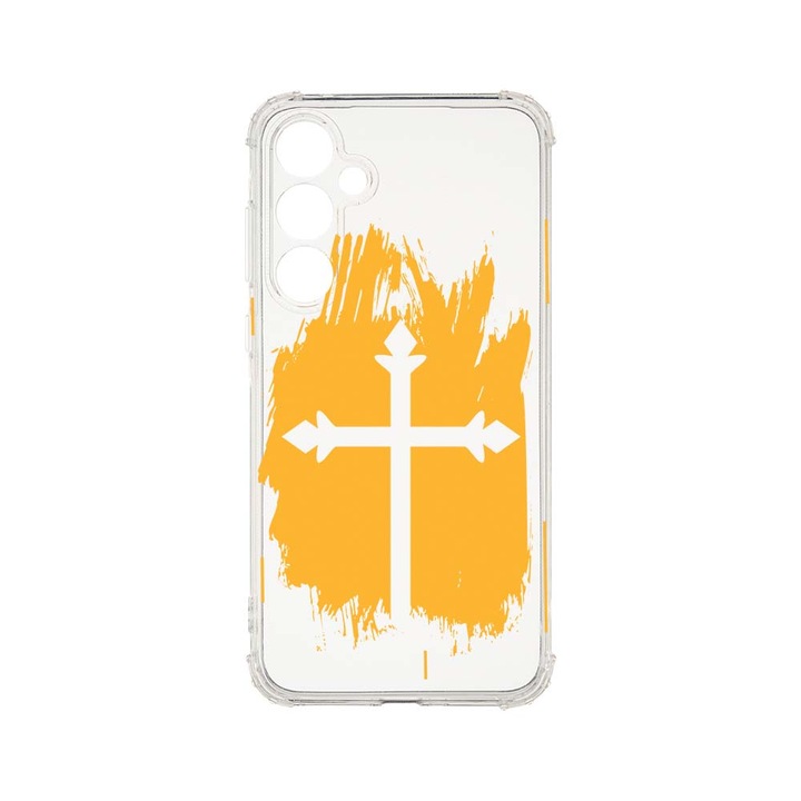 BestCase® Husa Anti Shock 1.5MM, Compatibila Cu Samsung Galaxy A55 5G, Cross, Air Cushion Technology, AS 1784