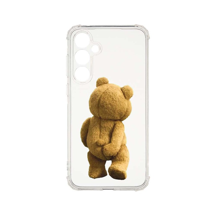 BestCase® Husa Anti Shock 1.5MM, Compatibila Cu Samsung Galaxy A55 5G, Teddy Bear Hidden Shot, Air Cushion Technology, AS 1441