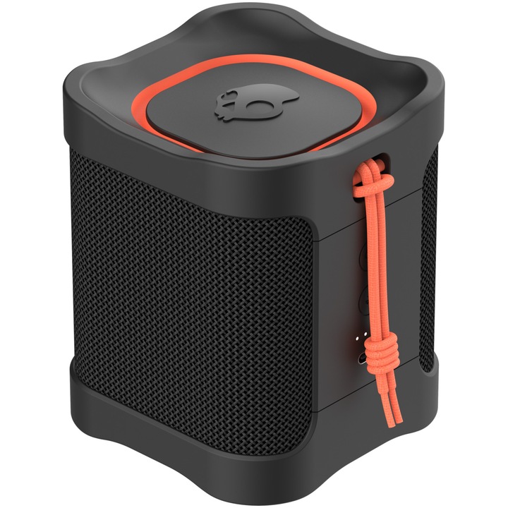 Boxa portabila Skullcandy Terrain Mini, TWS, Multi-Link, Bluetooth 5.3, IPX7, Autonomie 14 ore, Black