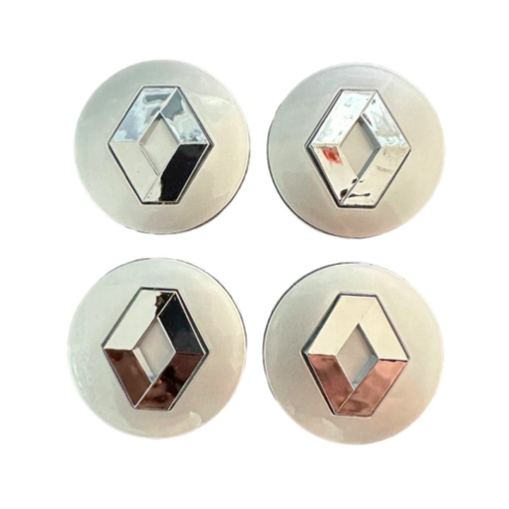 Set 4 capacele roti 57 mm Renault, pentru jante