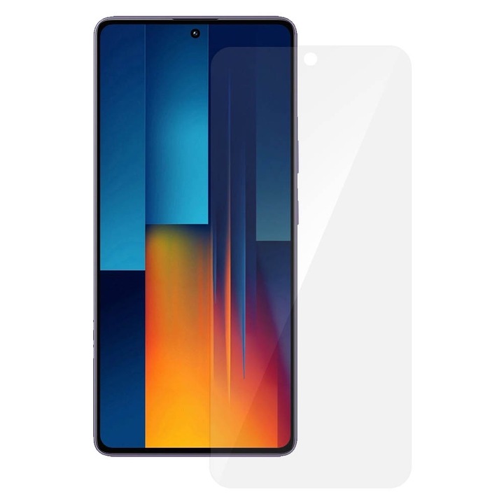 SILKASE fólia Xiaomi Poco M6 Plus-hoz, képernyővédő, megújuló szilikon