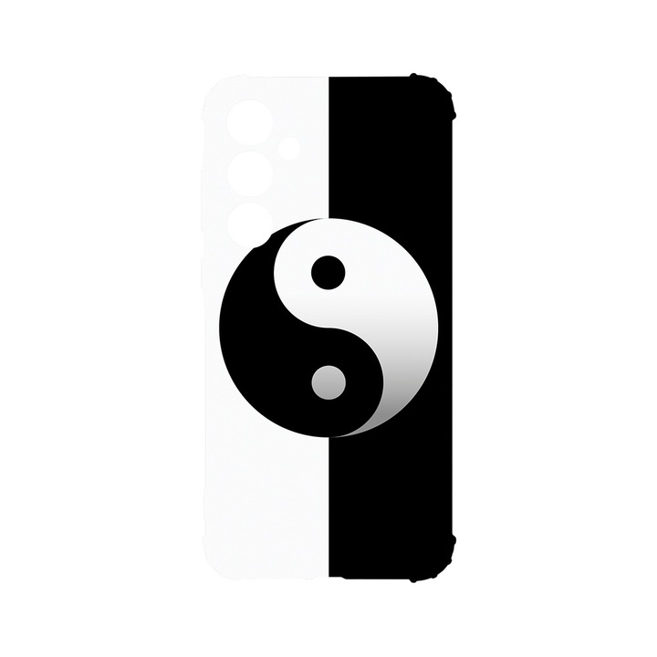 BestCase® Husa Anti Shock 1.5MM, Compatibila Cu Samsung Galaxy A55 5G, Yin Yang, Air Cushion Technology, AS 1181