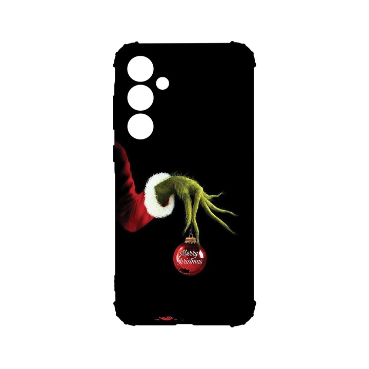 BestCase® Husa Anti Shock 1.5MM, Compatibila Cu Samsung Galaxy A55 5G, Xmas Grinch, Air Cushion Technology, AS 1354