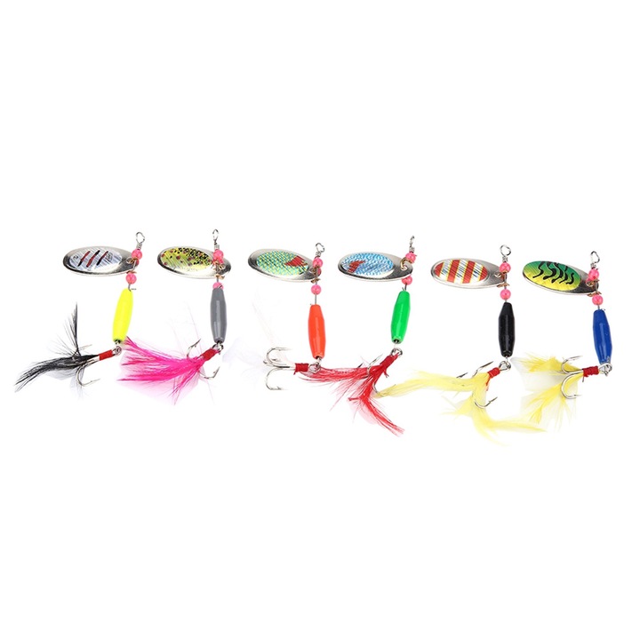 Műcsali horgászathoz, Enforose 6db fém