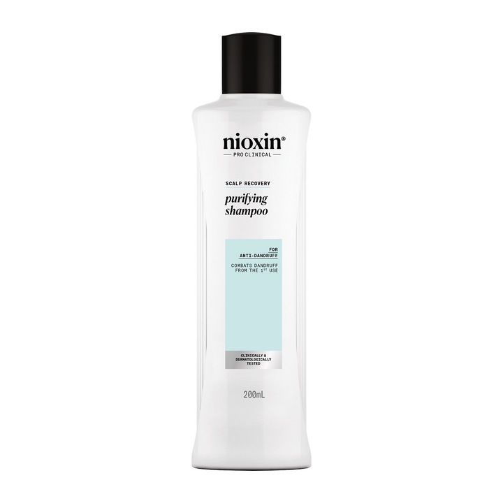 Sampon purificator antimatreata Nioxin Scalp Recovery pentru scalp iritat cu mancarimi, 200 ml