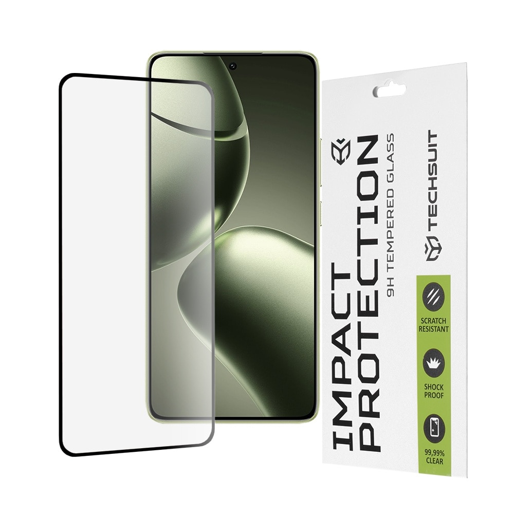 Folie pentru Xiaomi 14T / 14T Pro - Techsuit 111D Full Cover / Full Glue Glass - Black