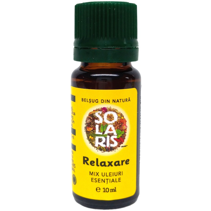 Mix din 8 uleiuri esentiale "Relaxare", 10ml, Solaris Plant