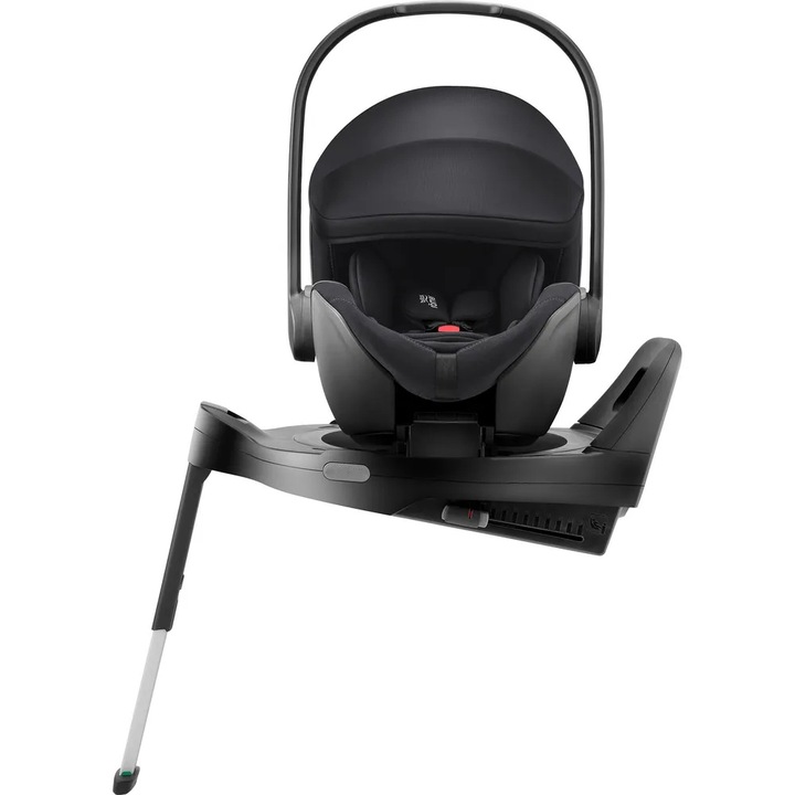 Детско столче за кола Britax Romer Baby Safe Pro, Легнало, 0-15 месеца, 40-85 см, 0-13 кг, Deep black