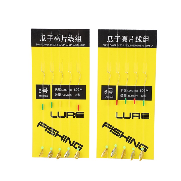 10 darabos horgászcsali készlet, Enforose kiegészítőkkel