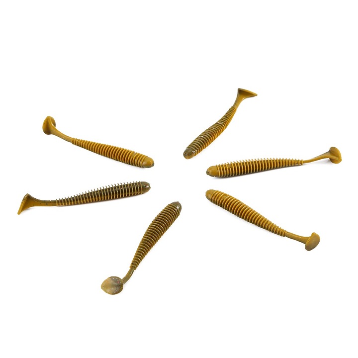 Enforose, 6 darabos, 9 cm-es bionikus puha horgászcsali készlet