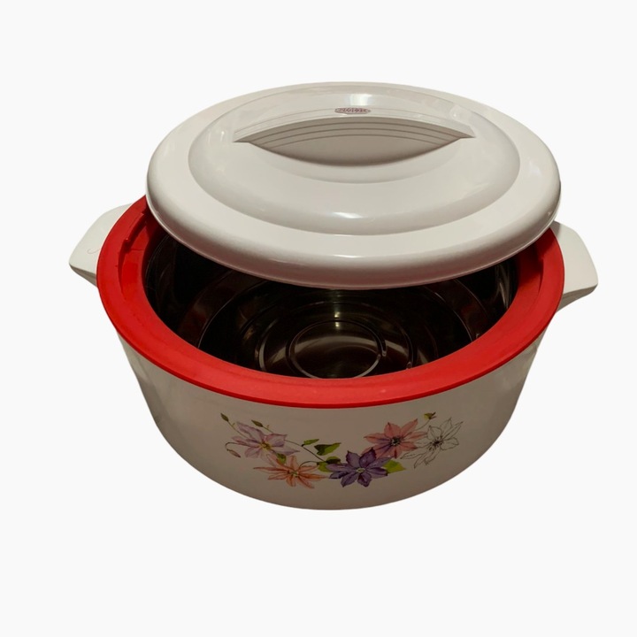 Caserola Termica Plastic/Inox cu Capac, 8 Litri 42x16 cm