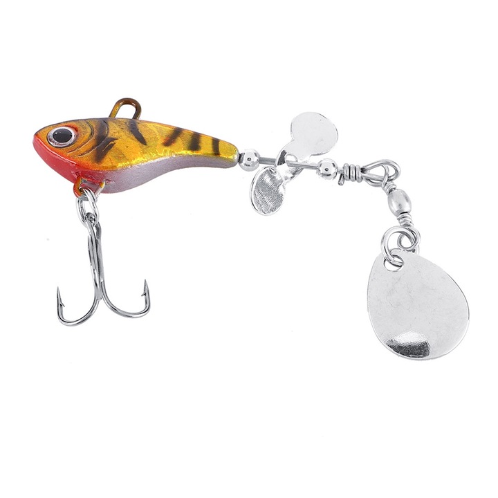 Műcsali, Enforose, 8.8x1.5x1.3cm, kis hal design, #02 szín