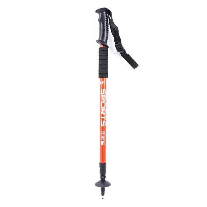 Túraütő fekete narancs 135 cm, Leia