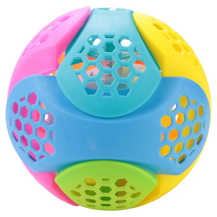 LED Ugráló Aktiváló Labda Lumina Zenés Villogó Pattogó Vicces Ajándék Játék